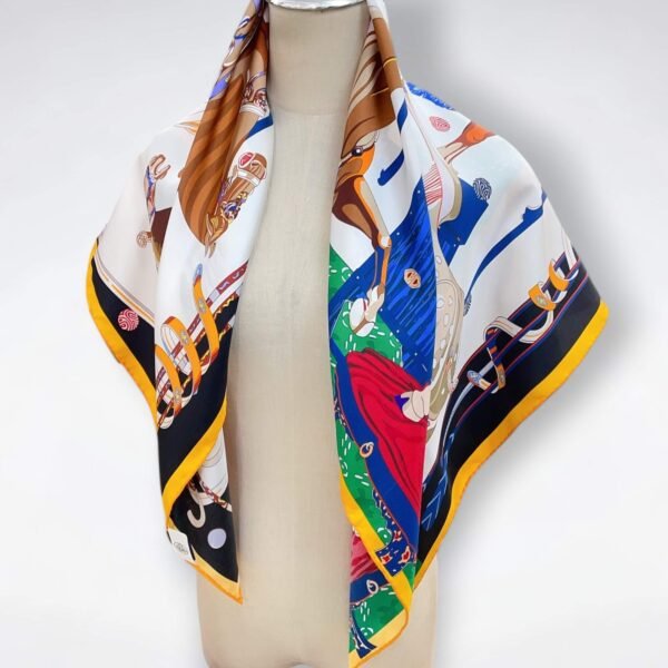 570814 Hermès Square 90 Silk Scarves