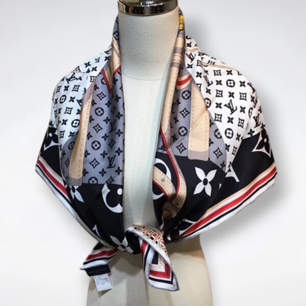 570756 Louis Vuitton Square 90 Silk Scarves